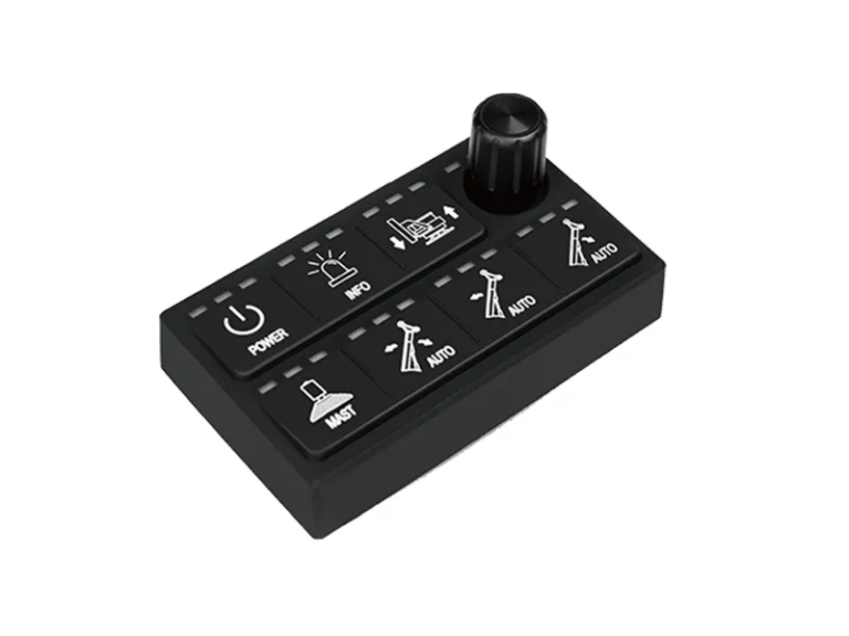 8-Button CAN Keypad (7x keys and 1x rotary knob)
